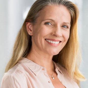 Portrait of mature woman Dental Care   Acworth patient care